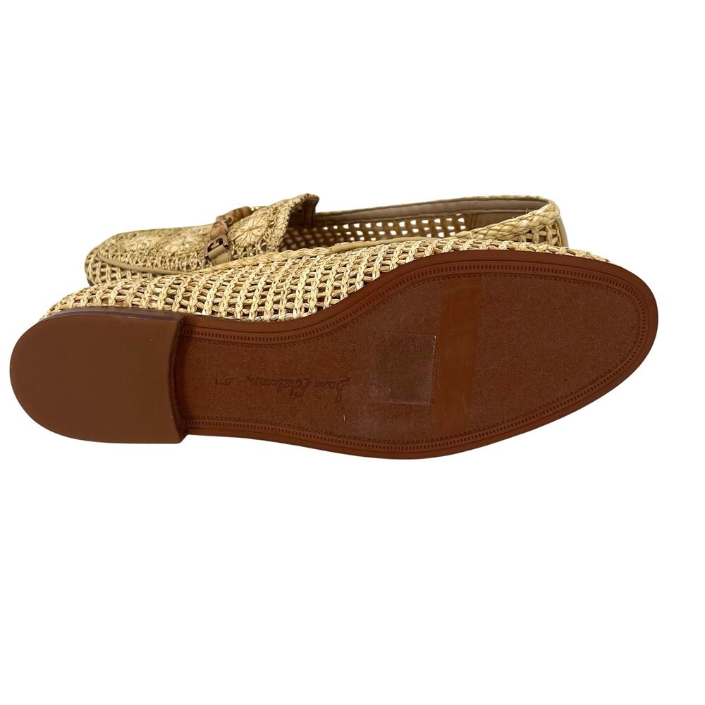 Sam Edelman women’s raffia vented resort loafers flat shoes - Picture 11 of 12
